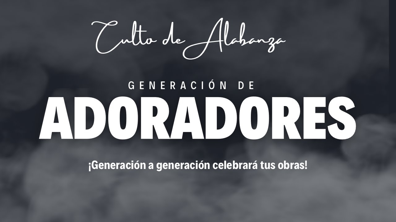 BIENVENIDOS A NUESTRO CULTO DE ALABANZA - Pr. Edinson Medina - YouTube