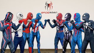 PRO 9 SUPERHERO TEAM || TEAM SPIDER-MAN vs SUPER BAD-HERO TEAM !!! ( Funny Action Real Life )