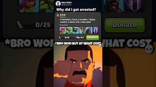 Bro is just playing clash of clans ☠️  #clashofclans #cocshorts #cocmemes #supercell #clash