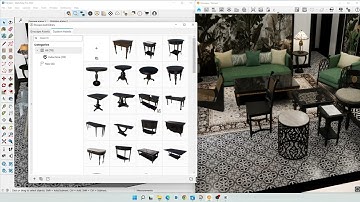 Hướng dẫn cách sử dụng bộ thư viện Asset Enscape đồ Indochine siêu nhẹ, được làm sẵn vật liệu