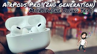 AirPods Pro (2nd generation) - Microphone Sound Test (Hindi)