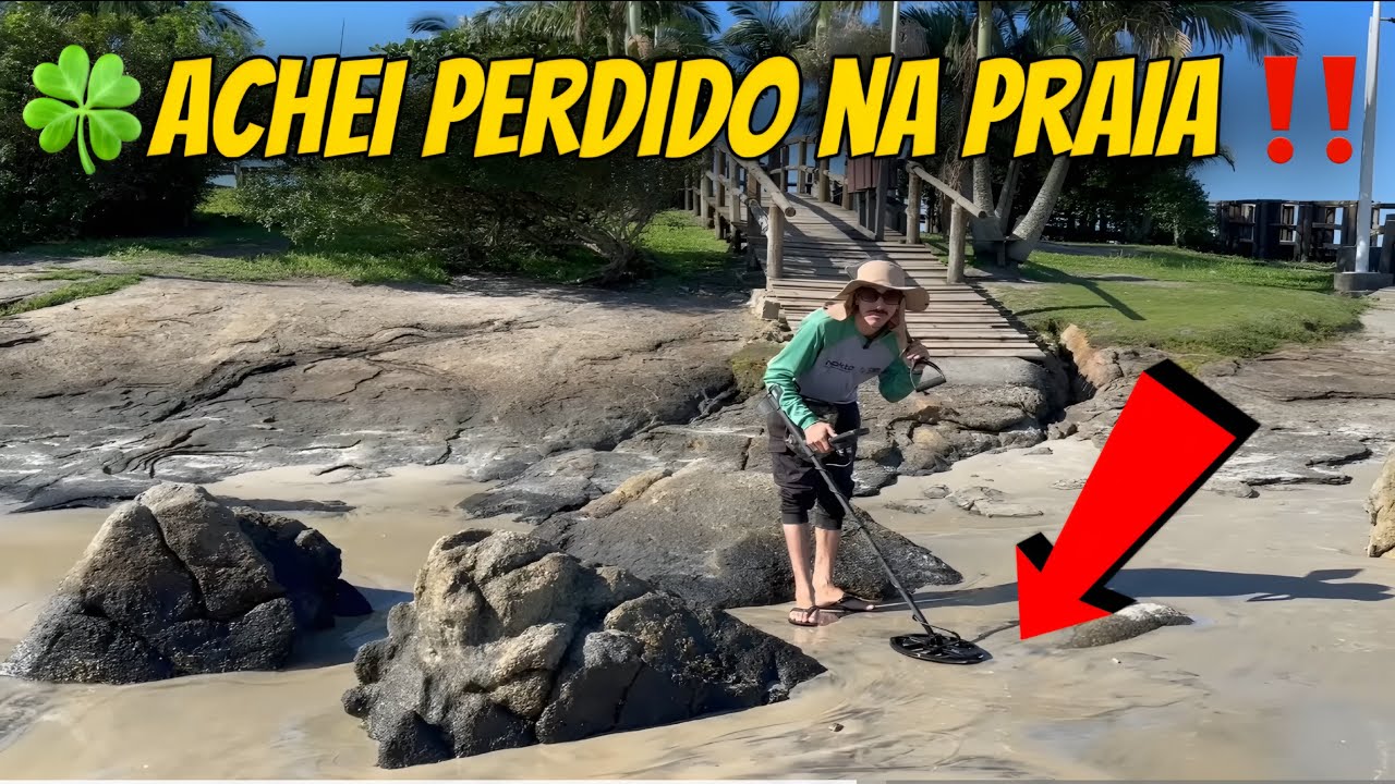 🍀Ganhei R$ 1.000 reais em Apenas 1 hora na Praia ‼️Achei uma Bolsa com dinheiro e joias 💎