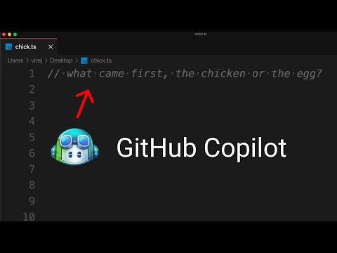 Asking Github Copilot what came first, the chicken or the egg!