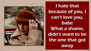 BABE - Taylor Swift (Taylor’s Version) (From The Vault) (lyrics)