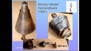 Miniatur  Modell Heimkraftwerk 1957 Schauberger