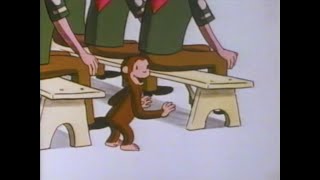 Curious George Ties a Knot (Old Cartoon 80's)