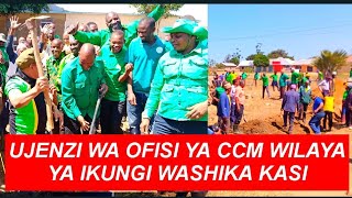 #Ccm #Ikungi Ujenzi wa Ofisi ya Chama Cha Mapinduzi Wilaya ya Ikungi waanza Milioni 152 kutumika