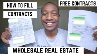 Wholesale Real Estate CONTRACTS Purchase and Sales Agreement and Assignments