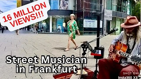 Funking up the Blues on the Street in Frankfurt - Suzie Q