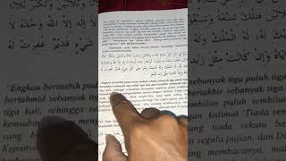 keutamaan tasbih..tahmid..dan takbir menurut BAGINDA NABI MUHAMAD SAW