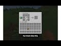 How to craft a wooden pickaxe