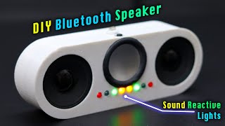 How to make Portable Bluetooth Speaker - 3D Printed