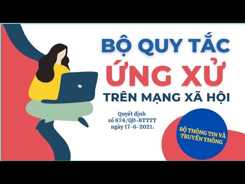 Bộ Quy tắc ứng xử trên mạng xã hội