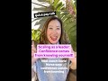 1-min pep talk! Scaling as a leader: Confidence comes from knowing yourself!