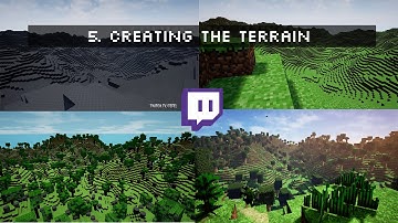 Unreal Minecraft - Twitch 12h challenge - 5. Creating the terrain