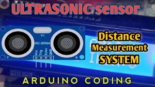 DISTANCE MEASUREMENT SYSTEM || LCD display