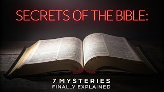 Secrets of the Bible: 7 Mysteries Finally Explained 🌍✝️ Profile