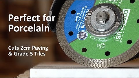 CorePlus Porcelain Diamond Blade PT115