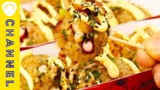 たこ焼き味のコロコロ握り Rice ball takoyaki flavor