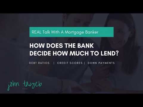 REAL Talk With a Mortgage Banker: How Does the Bank Decide on How Much to Lend REAL Talk With a Mortgage Banker: How Does the Bank Decide on How Much to Lend