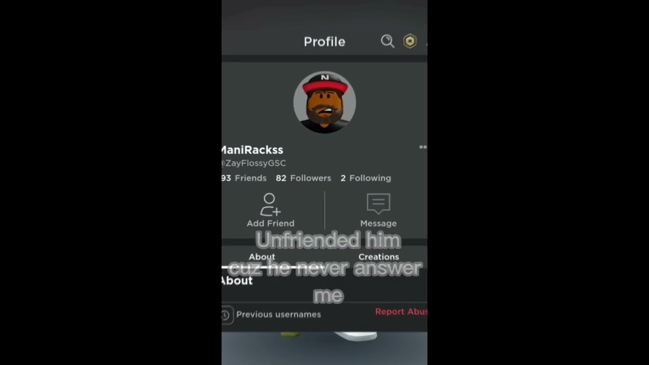 Friends I Lost In Roblox 