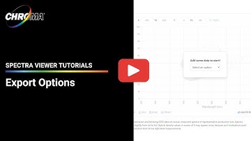 How to Export & Share Spectral Data in Chroma’s Spectra Viewer | Full Guide