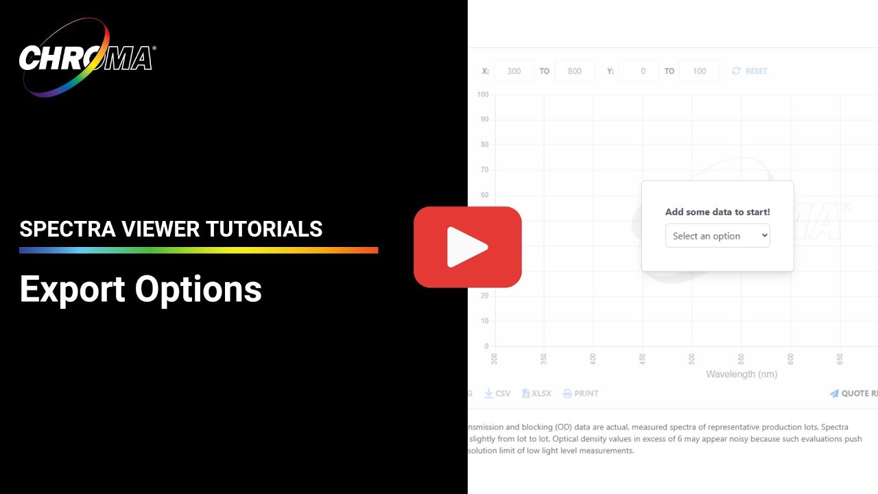 How to Export & Share Spectral Data in Chroma’s Spectra Viewer | Full ...