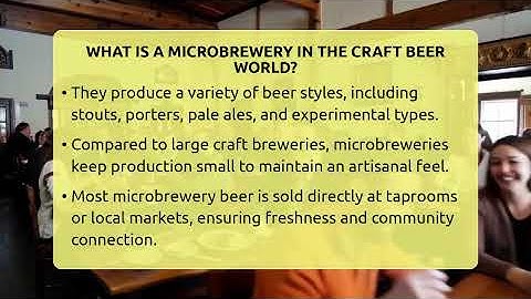 What Is A Microbrewery In The Craft Beer World? - The Pint Guy