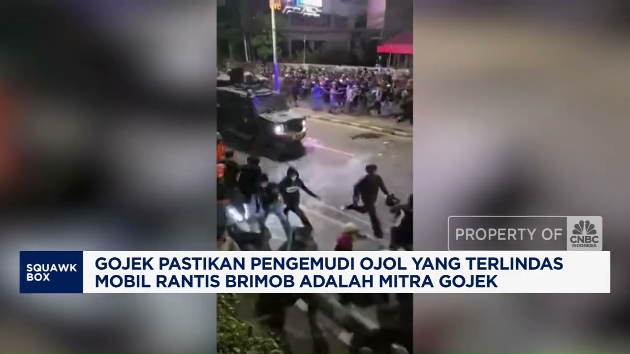 Gojek Pastikan Pengemudi Yang Terlindas Rantis Adalah Mitra Gojek