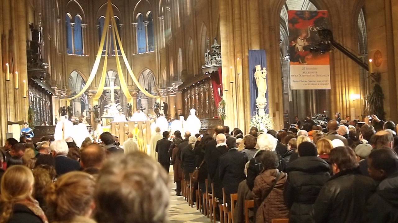 ノートルダム大聖堂のクリスマス　2012