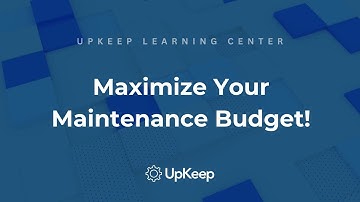 Best Practices for Maintenance Budgeting: Understanding RAV, Lifespan, and Equipment Costs