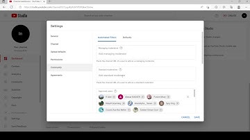 I finally have managing moderators.