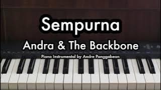 Sempurna - Andra & The Backbone | Piano Karaoke by Andre Panggabean