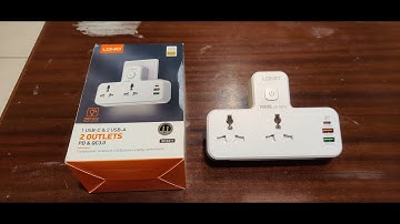 Banggood LDNIO SC2311 20W 3-Port USB Charger Extension Power Strip