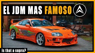 Por eso el Toyota SUPRA es el JDM más FAMOSO  el JDM de los 90s más POPULAR  ANDEJES