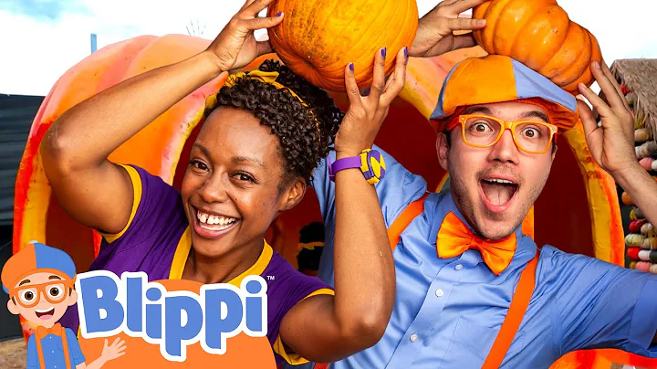 🎃 Can Blippi & Meekah Win the Pumpkin Games?! 🍂