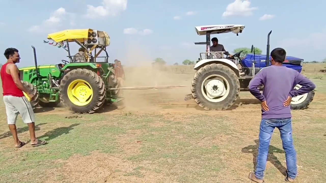 5405 crid   John Deere. FARMTRAC world maxx 6065   महा मुकाबला टोचन