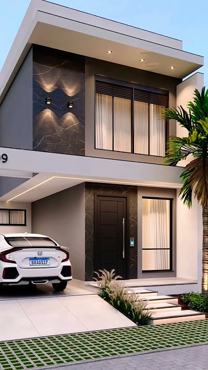 Desain rumah minimalis 2 lantai