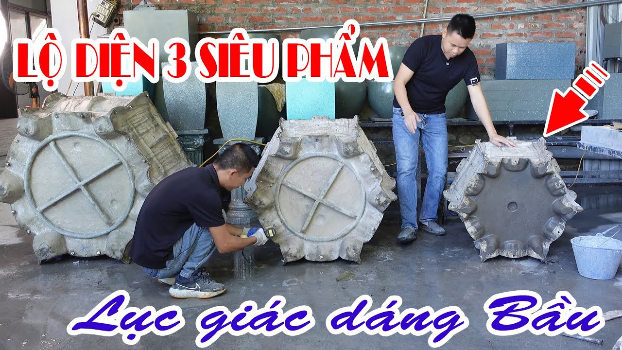 3 khuôn chậu lục giác này nhất định các xưởng phải có