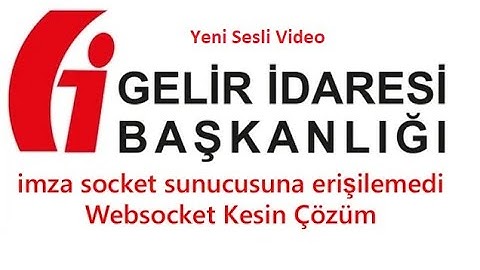 2025 Güncel imza socket sunucusuna erişilemedi / Websocket Kesin Çözüm (Yeni)