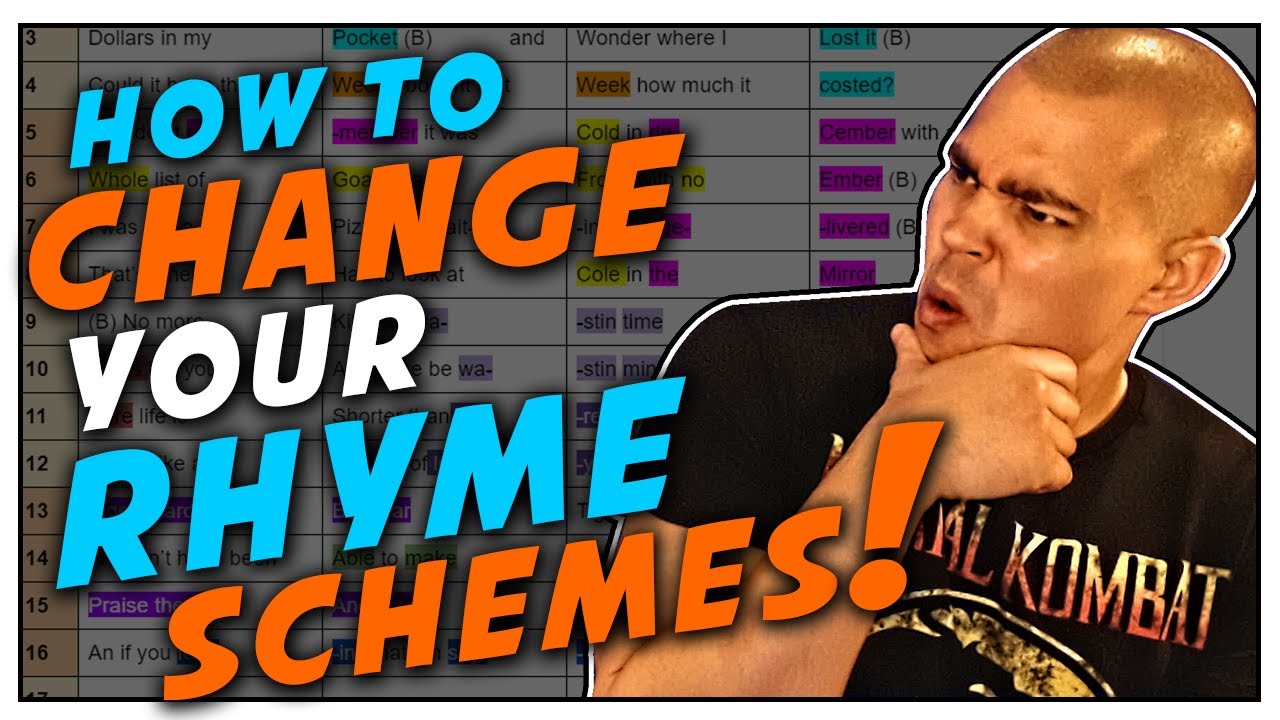 Changing Rhyme Schemes How To Transition Into A New Rhyme Scheme