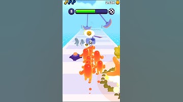 Join Blob Clash 3D Level 5- Funny Android Gameplay #shorts  #games #gameplay