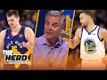 Warriors now 2-0 against a shrinking Nuggets team, Jazz has to win this series | NBA | THE HERD