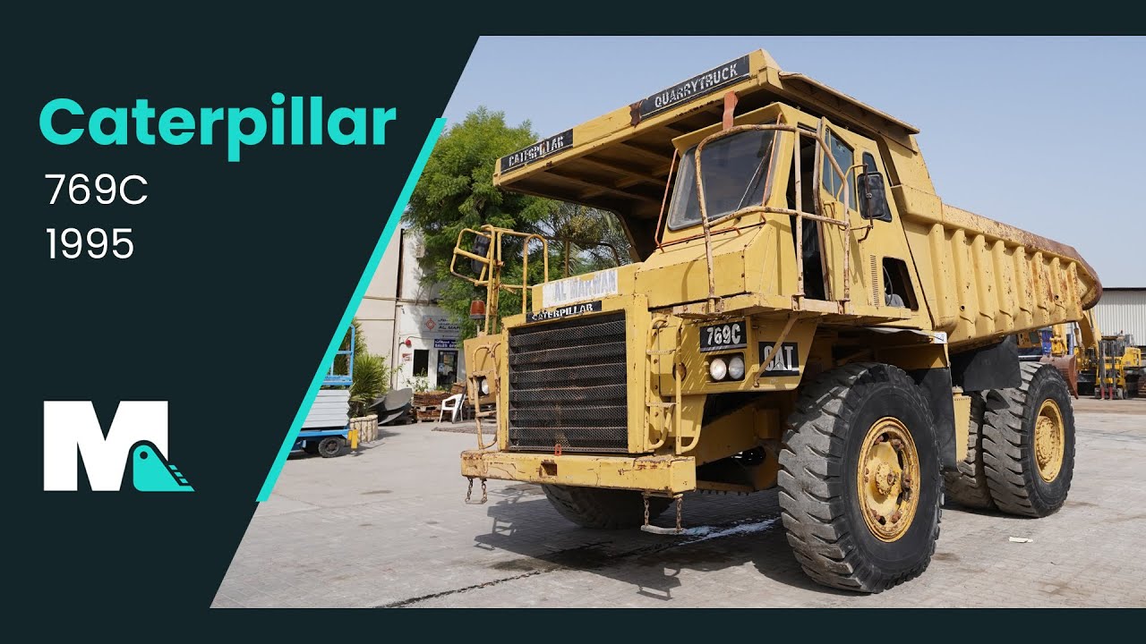 Used Caterpillar 769C Rigid Truck 1982