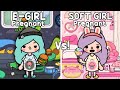 E-Girl Pregnant Vs SOFT Girl Pregnant🤰🏼💖💚Toca Life World 🌎 สาวหวานVsสาวแซ่บท้อง Toca Boca Toca Story