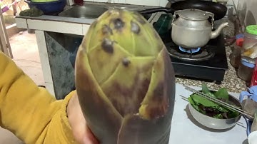 Những đặc điểm của bông hoa chuối rừng đặc sản của miền núi Tây Bắc