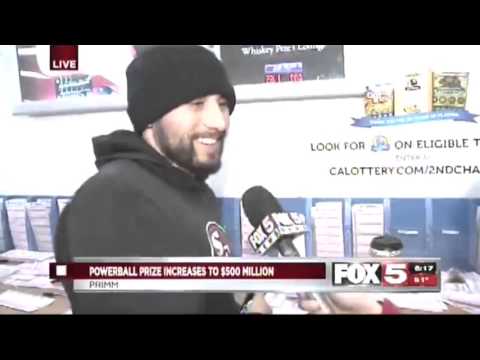 Lotto Winner buys "Hookers and Cocaine" on Fox 5