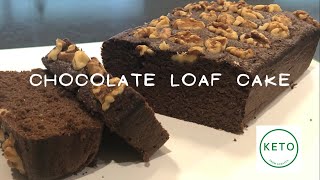 KETO CHOCOLATE LOAF CAKE