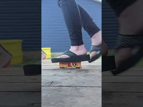 Model train crush with flip-flops #asmrcrush #asmrcrunch #asmrsounds #crushingasmr #modeltrain