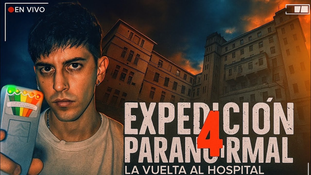 VUELVO AL HOSPITAL ABANDONADO - EXPEDICION PARANORMAL. (Robleis) Directo completo🔴